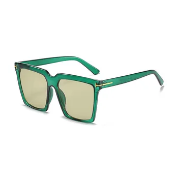 Ženske Oculos Plastičnih Klasični Big T Okvirjem Kvadratnih sončna Očala Moški Modni Očala Retro Očala na Prostem sončne Očala UV400 Gafas