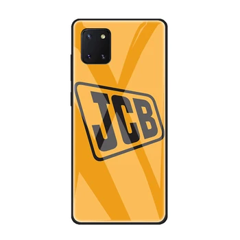 JCB Kaljeno Steklo Ohišje za Samsung Note 10 Lite S20 Plus Ultra A51 A71 A81 Pokrov