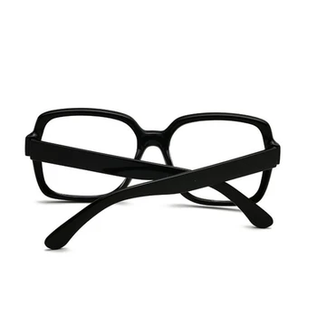 Velik Okvir Anti-modra Svetloba Recept Očala Ženske Moški Kratkovidnost Objektiv Kvadratnih Optičnih Očal 0 -0.5 -0.75, Da -6.0