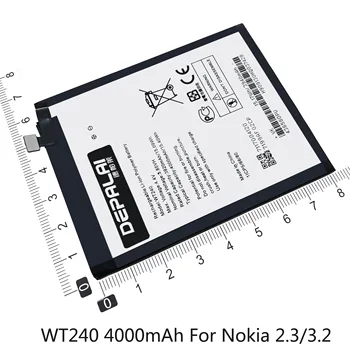 LC-620 WT240 WT330 Telefon Baterija Za Nokia 2.3 3.2 TA-TA 1154-1156 4.2 6.2 7.2 Baterije 3.85 V New Visoke Kakovosti