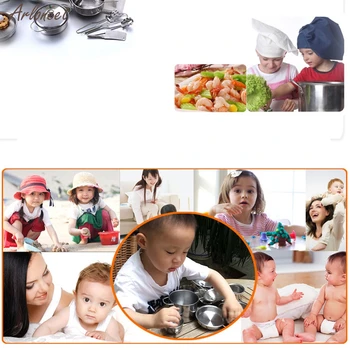 25 Kos Set Otroci Imajo Hišo Kuhinja Igrače Za Kuhanje, Kuhanje Pripomočki, Lonci, Ponve Giftl Pretvarjamo, Predvajaj Igrače Kuhanje Hrane Otroci Darilo