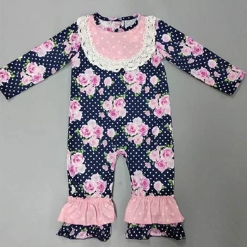 Baby Dekle, Fant, igralne obleke 0-3Yest Pomlad Newborn Baby Oblačila Za Deklice Dolg Rokav Baby Jumpsuit Baby Dekleta Obleke Obleke Jeseni