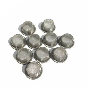 10pcs Gemstone cevi nadomestni filtri iz nerjavečega Jekla Zaslon Kristalno Pip Kovinski Cigaret Filte Dodatki