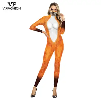 VIP MODA Odraslih Moških 3D Tiskanje Živali Kača Tiger, Leopard Mišice Smešno Pustni Zabavi Halloween Cosplay Kostumi Za Ženske