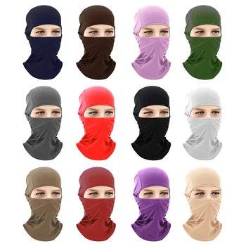 Muslimanski moda glavo hidžab femme musulman foulard femme bonnet hidžab Dihanje windproof zaščito pred soncem za šport kapuco sprednji Pokrov