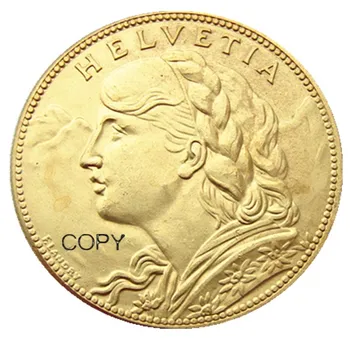 Švica 100 Frs 1925 Pozlačeni Ustvarjalne Kopija Kovanca