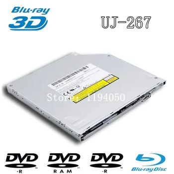Nove Super Slim 6X, BD-R, BD-RE 100GB Blu-ray Gorilnika, za Panasonic UJ267 UJ-267, 8X DVD+-R Pisatelj, CD-RW Prenosni računalnik Notranji 9.5 mm SATA