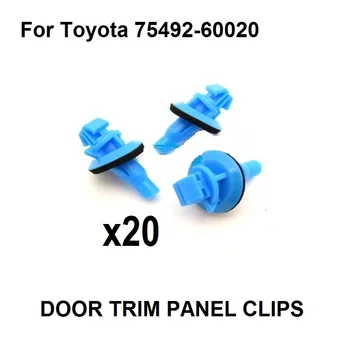 20x 75492-60020 Za Toyota Prado 120 02-09 Posnetek Zadaj Telo Plesni Trim Signalne Plošče
