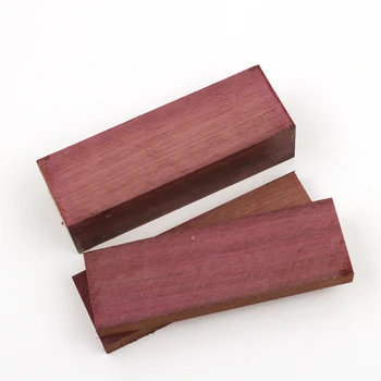 Vijolično Srce DIY Lesa Prazne lesnoobdelovalnih Nož ročaj leseni ročaj prazno Nož Lestvice