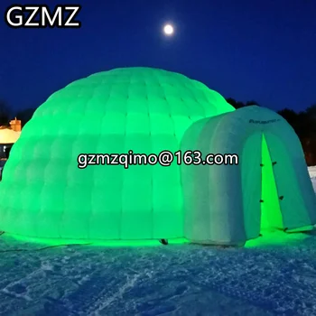 MZQM velikan napihljivi kupola šotori velike napihljive iglu šotor, party šotori za prireditve,napihljivi področju dome šotor
