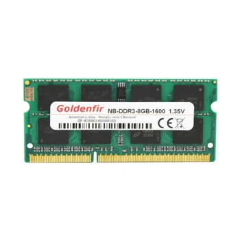 Goldenfir DDR3 2GB/4GB 1066MHz 1333 1600MHz PC3-8500 PC3-10600 PC3-12800 SODIMM Pomnilnik Ram memoria ram Za Prenosnik Prenosnik