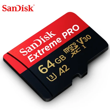 SanDiskExtreme Pro 256G 64GB 128GB 32GBmicroSDHC SDXC UHS-I za Pomnilniško Kartico micro SD Kartice TF Kartice 170MB/s Class10 U3 Z SD Adapterjem