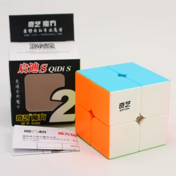 QiYi QiDi S2 2x2 magic cube Možganov teaser Igrače Hitrost Puzzle cubo magico 2x2 Trgovini igrače za otroke anti stres neo cube