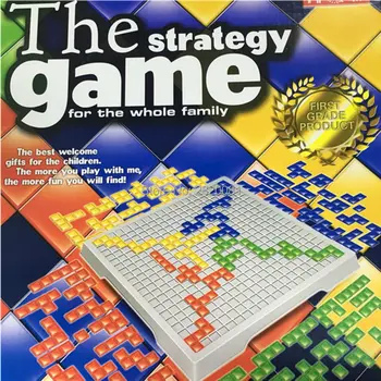 Strategija igre, smešno Blokus 2-4 igralce za starša-otroka interakcije puzzle igrača,pult igra angleški Različici za družino igrača