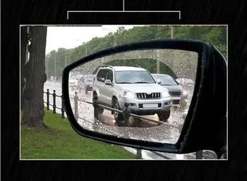 Avto Styling Auto Motocikel Rearview Mirror Film Dež Ščit ZA peugeot 307 mazda 3 6 toyota, kia rio seat leon Chrysler lifan