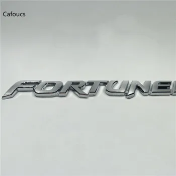 Za Toyota Fortuner SUV Avto Zadaj Logo Grb Trak Nalepke, 3d Nalepke, Značke Prijavite tovarniška ploščica 240*24 mm